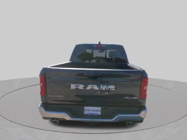 New 2027 Forged Blue Metallic Exterior Paint RAM Laramie image 4