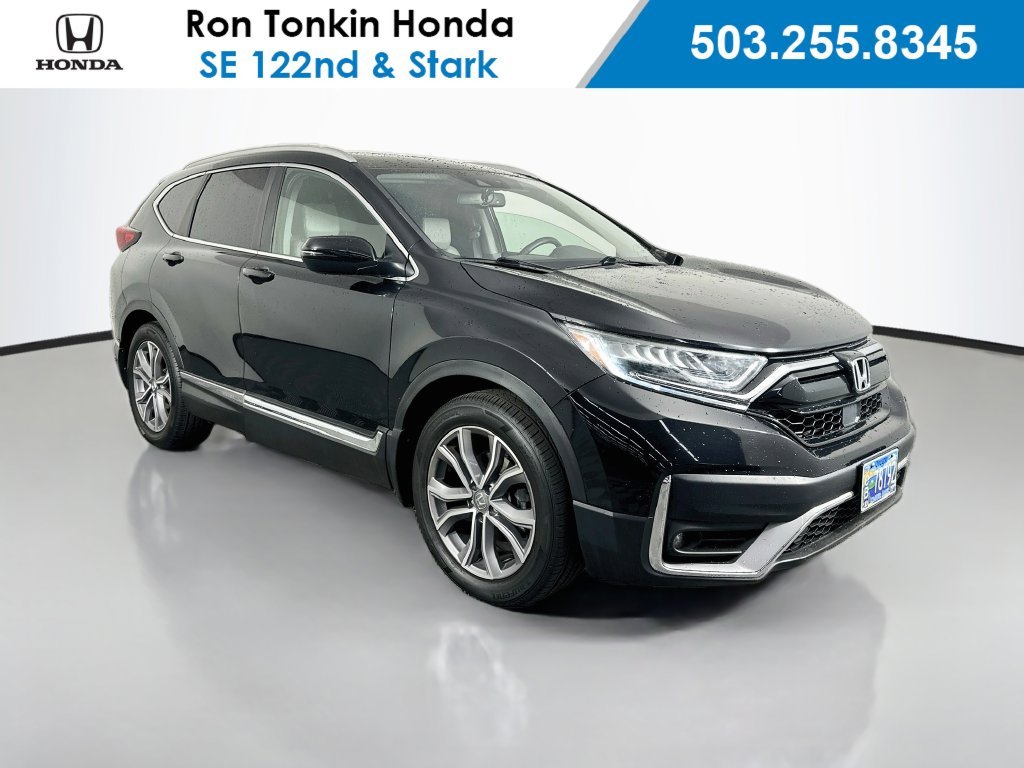 Used 2020 Crystal Black Pearl Honda Touring image 1