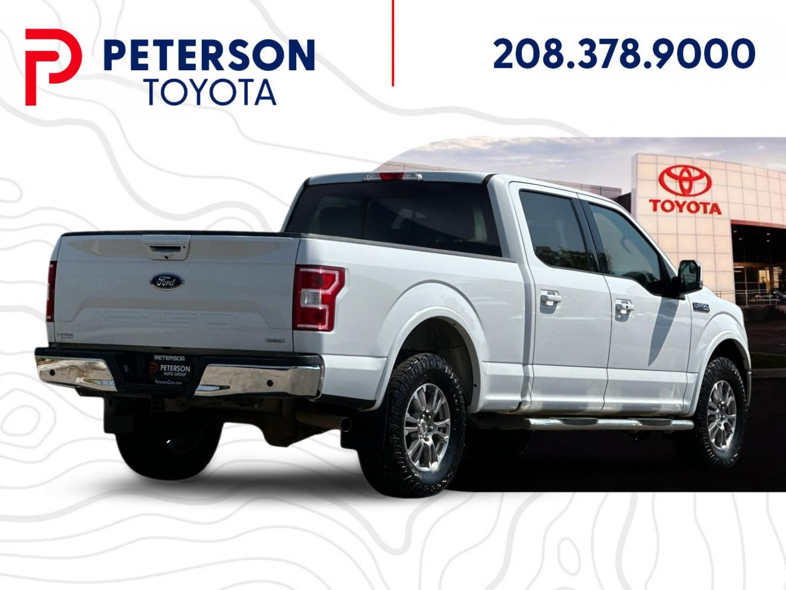 Used 2019 White Ford Lariat image 3