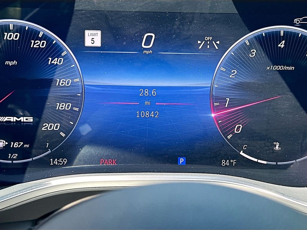 Certified Used 2022 Gray Mercedes-AMG SL 55 AMG® image 12