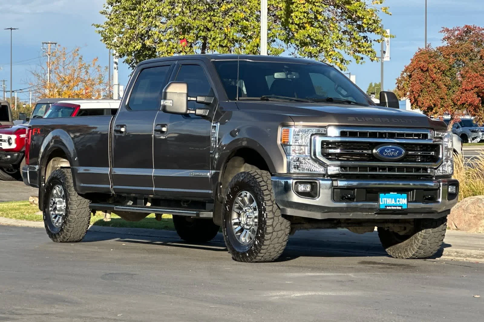 Used 2022 Stone Gray Metallic Ford LARIAT image 9