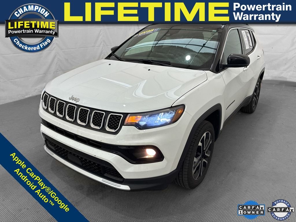 Used 2023 White Jeep Limited image 1