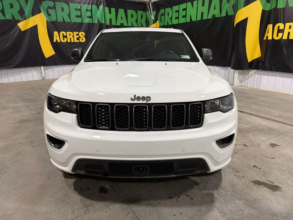 Used 2021 Bright White Clearcoat Jeep 80th Anniversary image 12