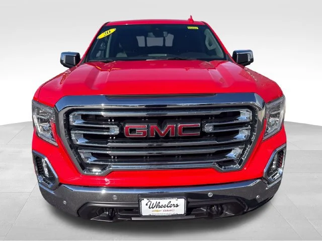 Used 2020 CARDINAL RED GMC SLT image 9
