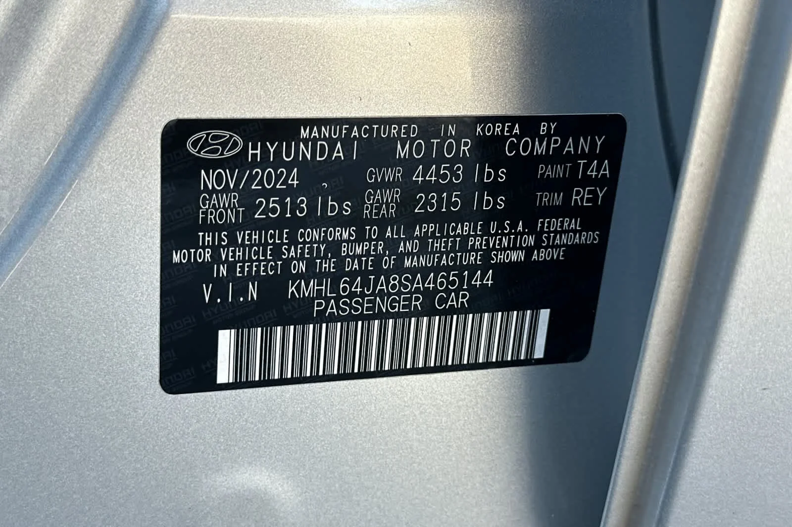 Certified Used 2025 Silver Hyundai SEL image 27