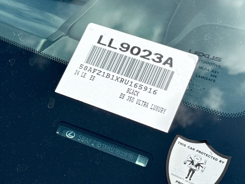 Used 2024 Black Lexus 350 Ultra Luxury image 16