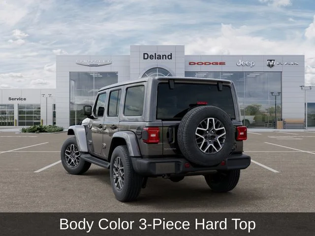 New 2026 Granite Crystal Metallic Clear-Coat Exterior Paint Jeep Sahara image 3