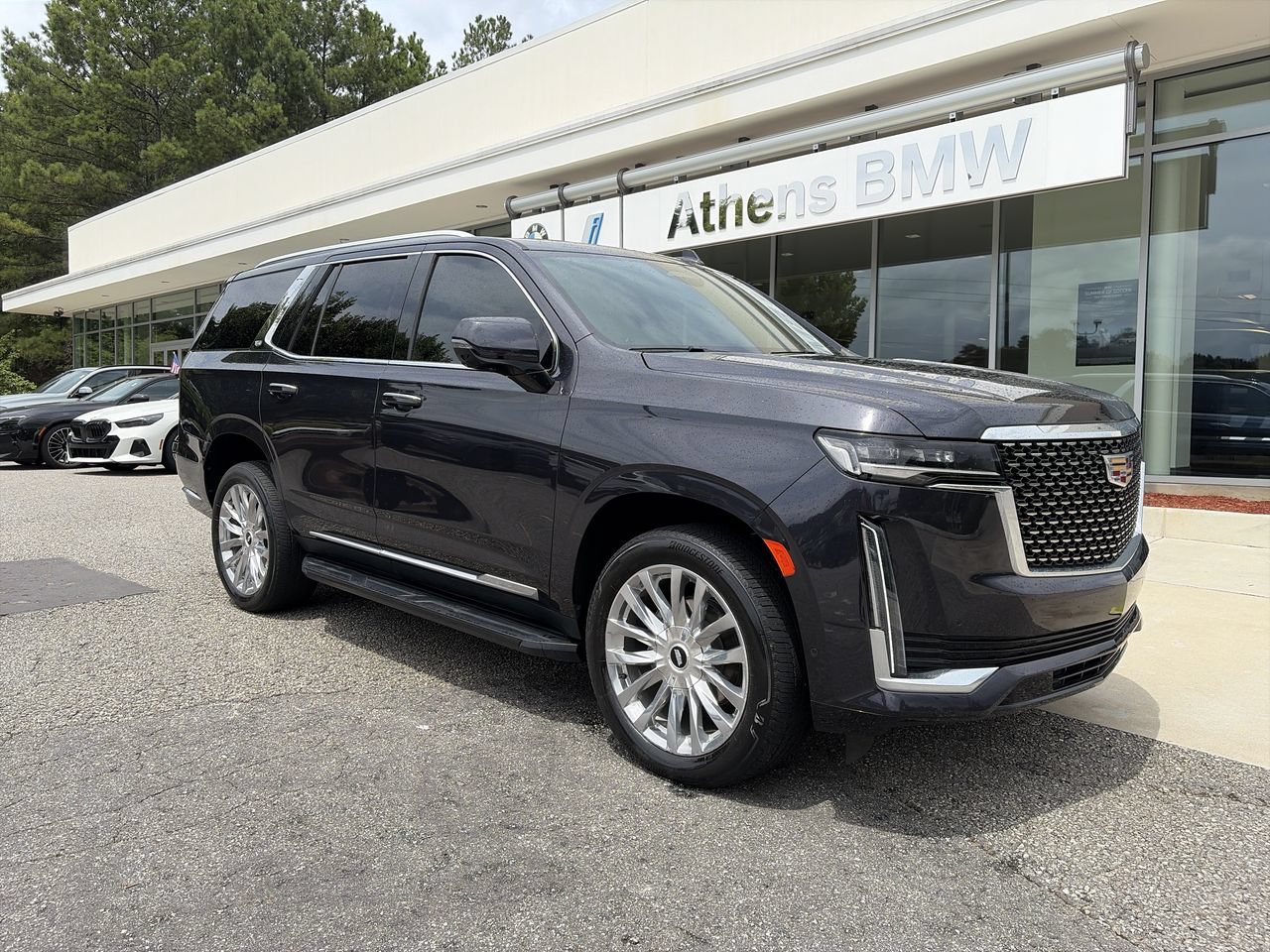 Used 2024 Galactic Gray Metallic Cadillac 4WD Premium Luxury image 2