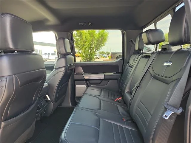 Used 2024 Antimatter Blue Metallic Ford Platinum 4x4 SuperCrew Cab 5.5 ft. box 145 in. WB image 11