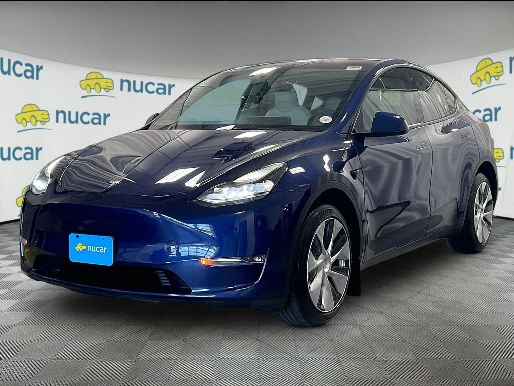 Used 2023 Blue Tesla Long Range image 3