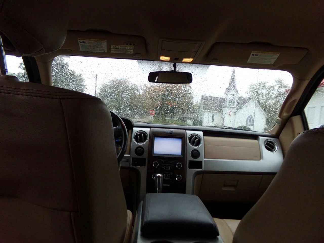 Used 2013 Tuxedo Black Metallic/Pale Adobe Metallic Ford Lariat 4x4 4dr SuperCrew Styleside 5.5 ft. SB image 10