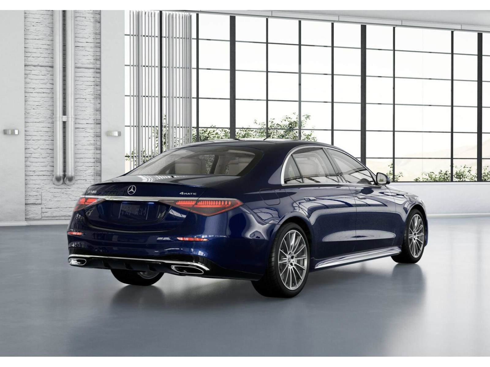 New 2026 MANUFAKTUR Mystic Blue Metallic Mercedes-Benz S 580 image 22