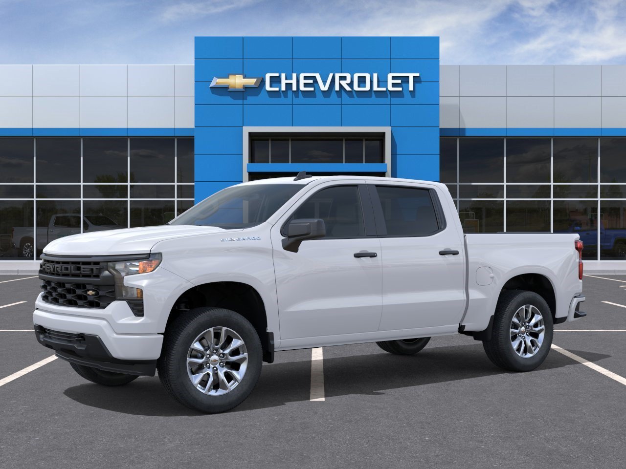 New 2026 Summit White Chevrolet Custom image 2