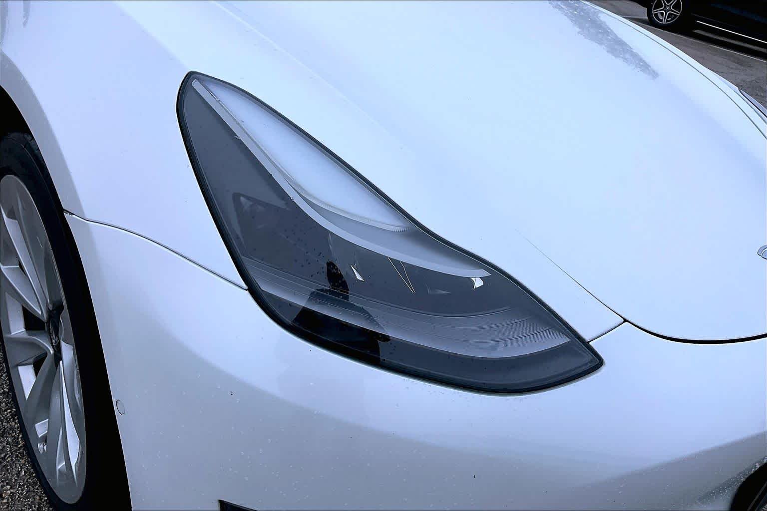 Used 2021 Pearl White Multi-Coat Tesla Long Range image 25