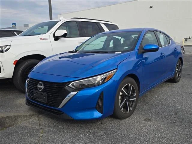 Used 2024 Electric Blue Met Nissan SV image 11