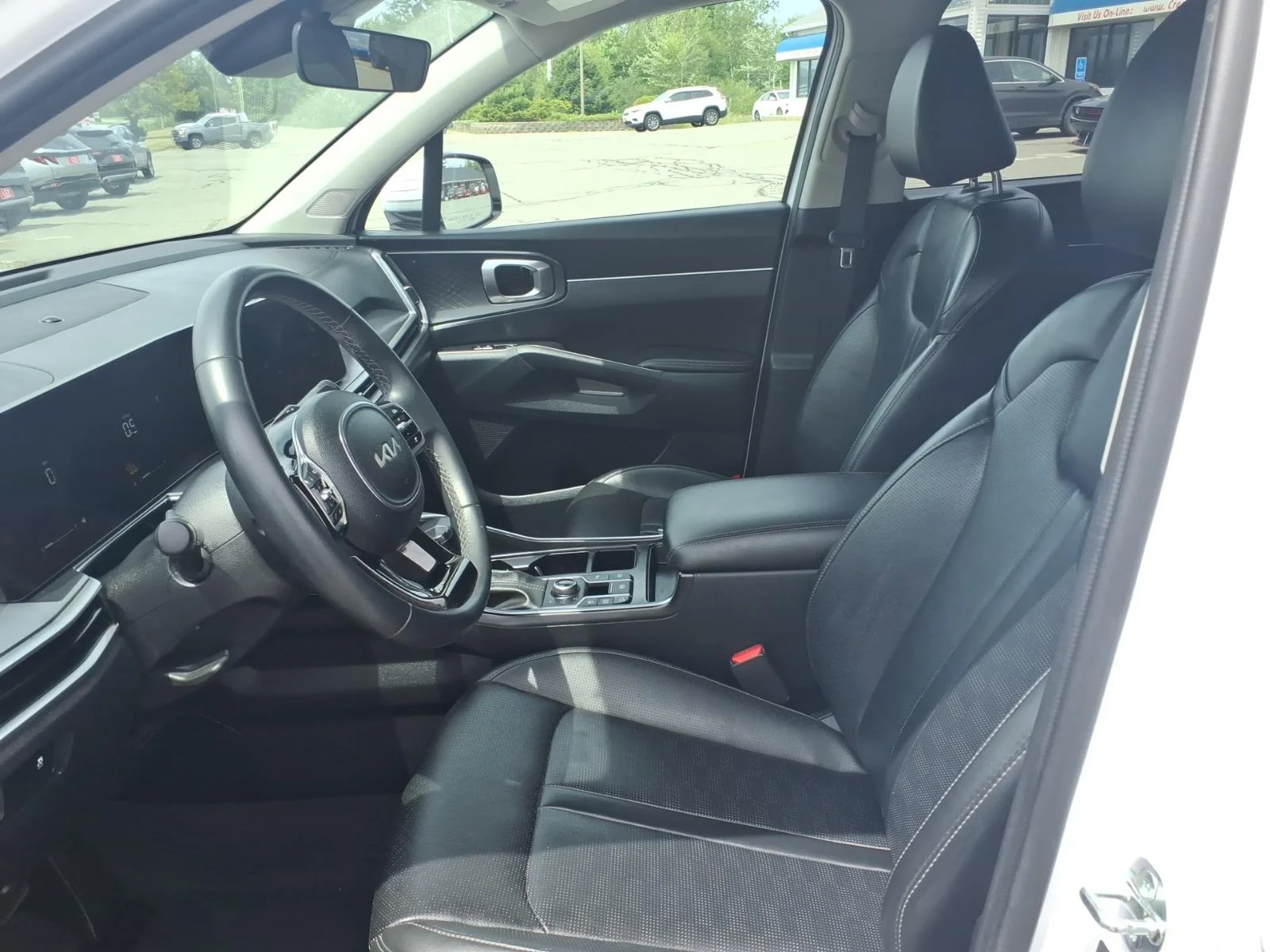 Used 2024 White Pearl Kia S image 14