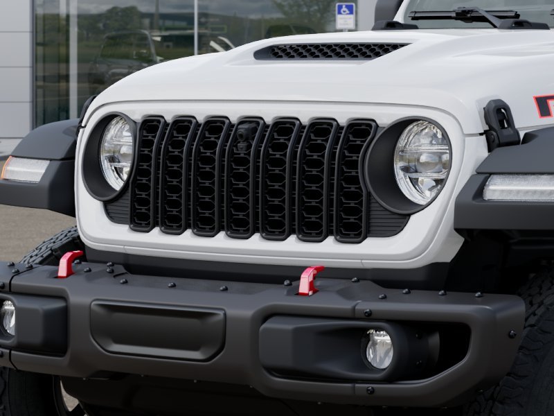 New 2026 Bright White Clear-Coat Exterior Paint Jeep Rubicon image 49