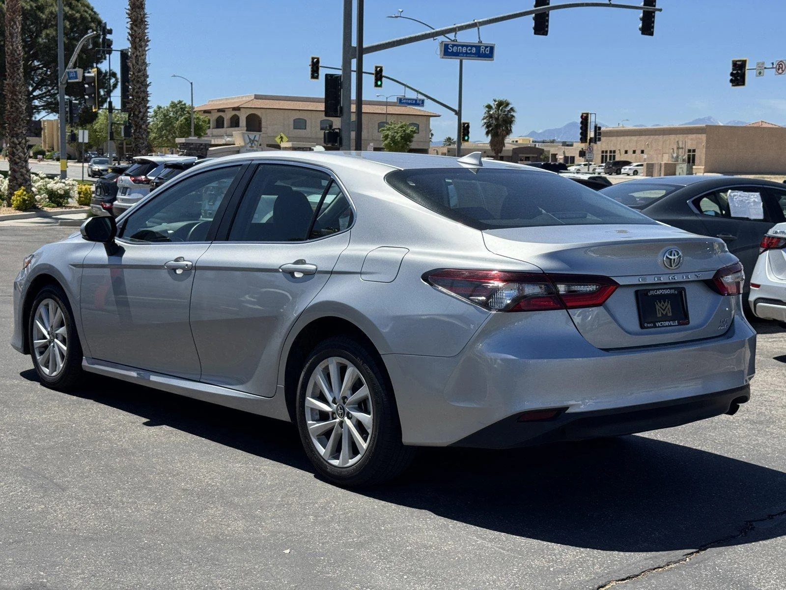 Used 2024 Celestial Silver Toyota LE image 4