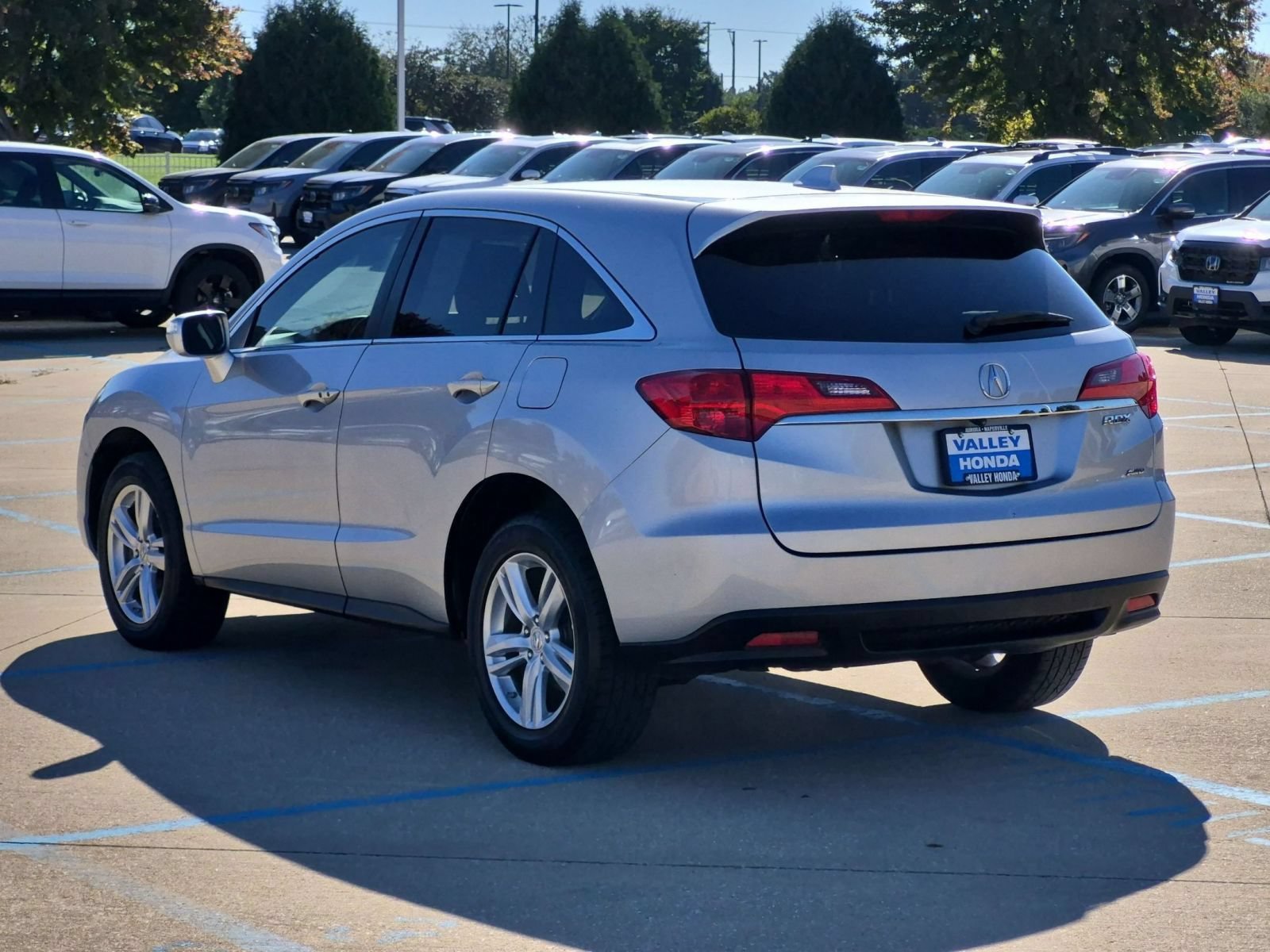 Used 2014 Forged Silver Metallic Acura AWD w/ Technology Package image 8