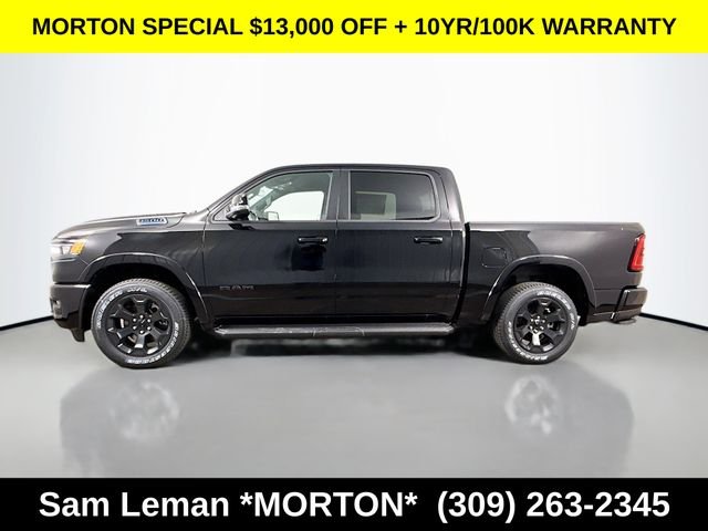 New 2026 Diamond Black Crystal Pearl-Coat Exterior Paint Ram Big Horn/Lone Star image 4