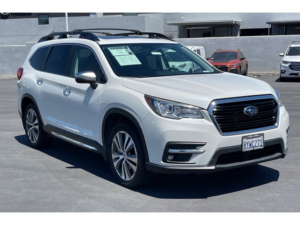 Used 2021 Crystal White Pearl Subaru Touring image 8