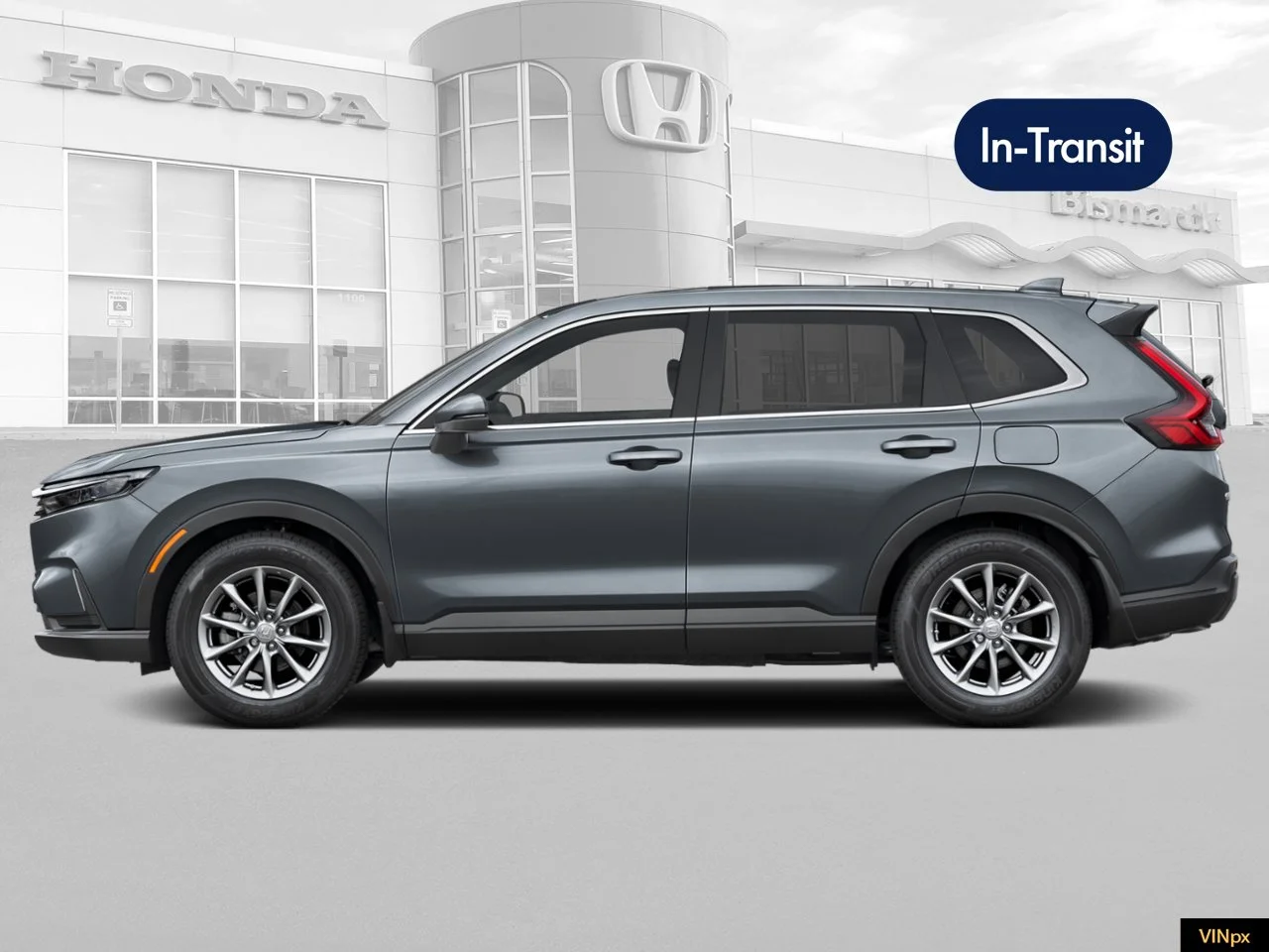 New 2027 Meteorite Gray Metallic Honda EX AWD image 3