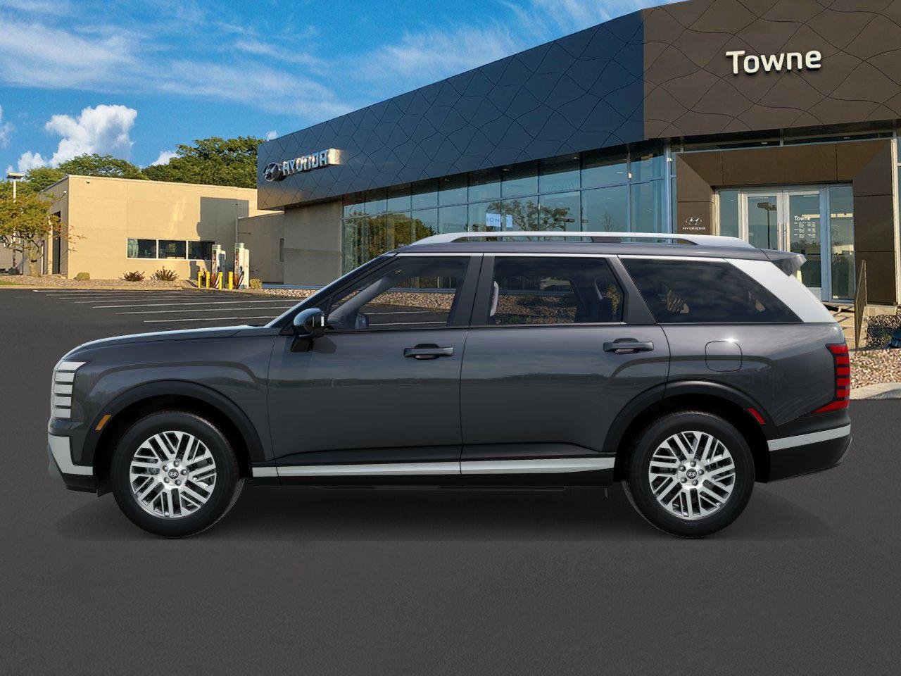 New 2027 Ecotronic Gray Pearl Hyundai SEL AWD image 3