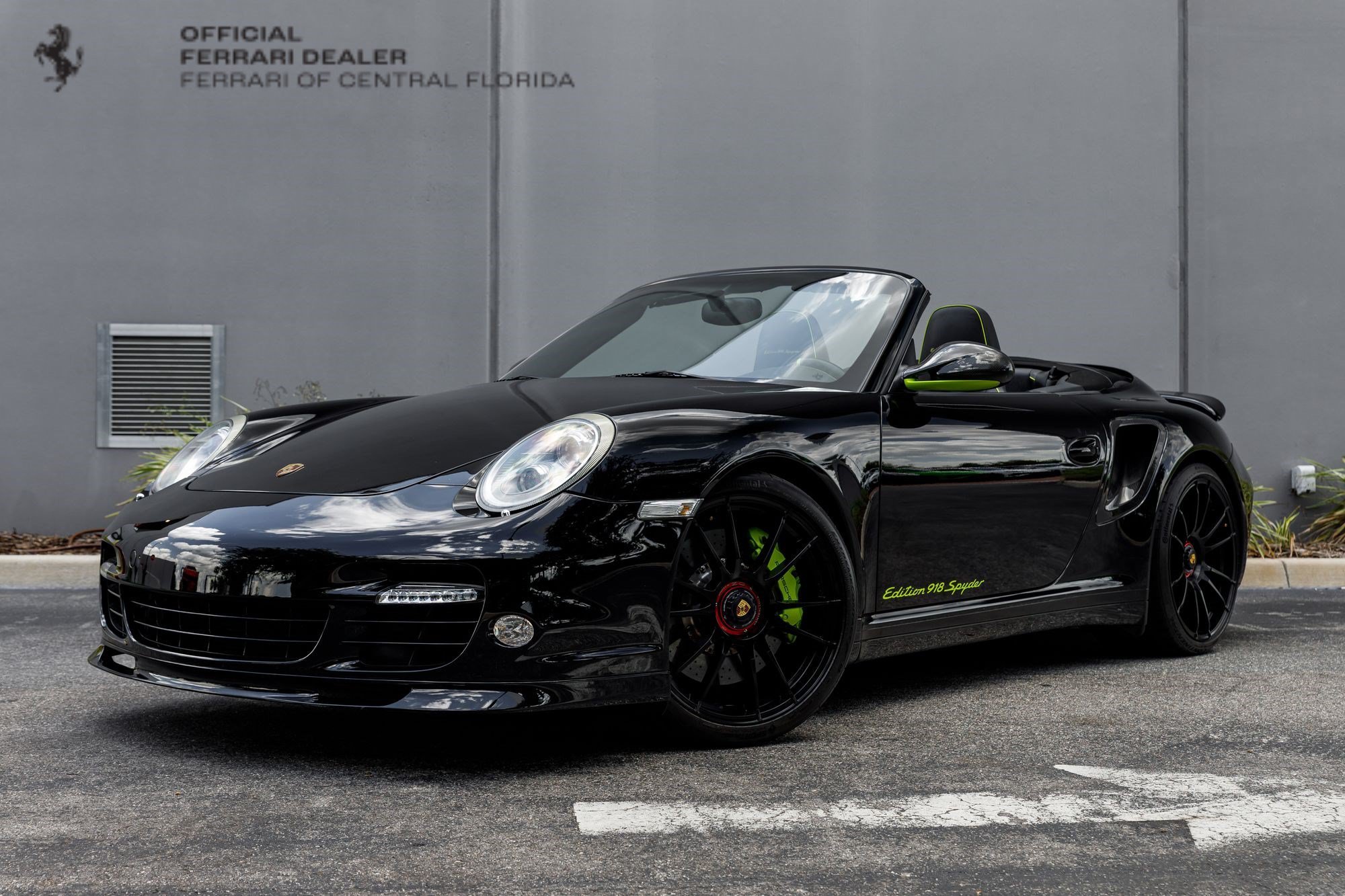 Used 2012 Black Porsche Turbo S image 1