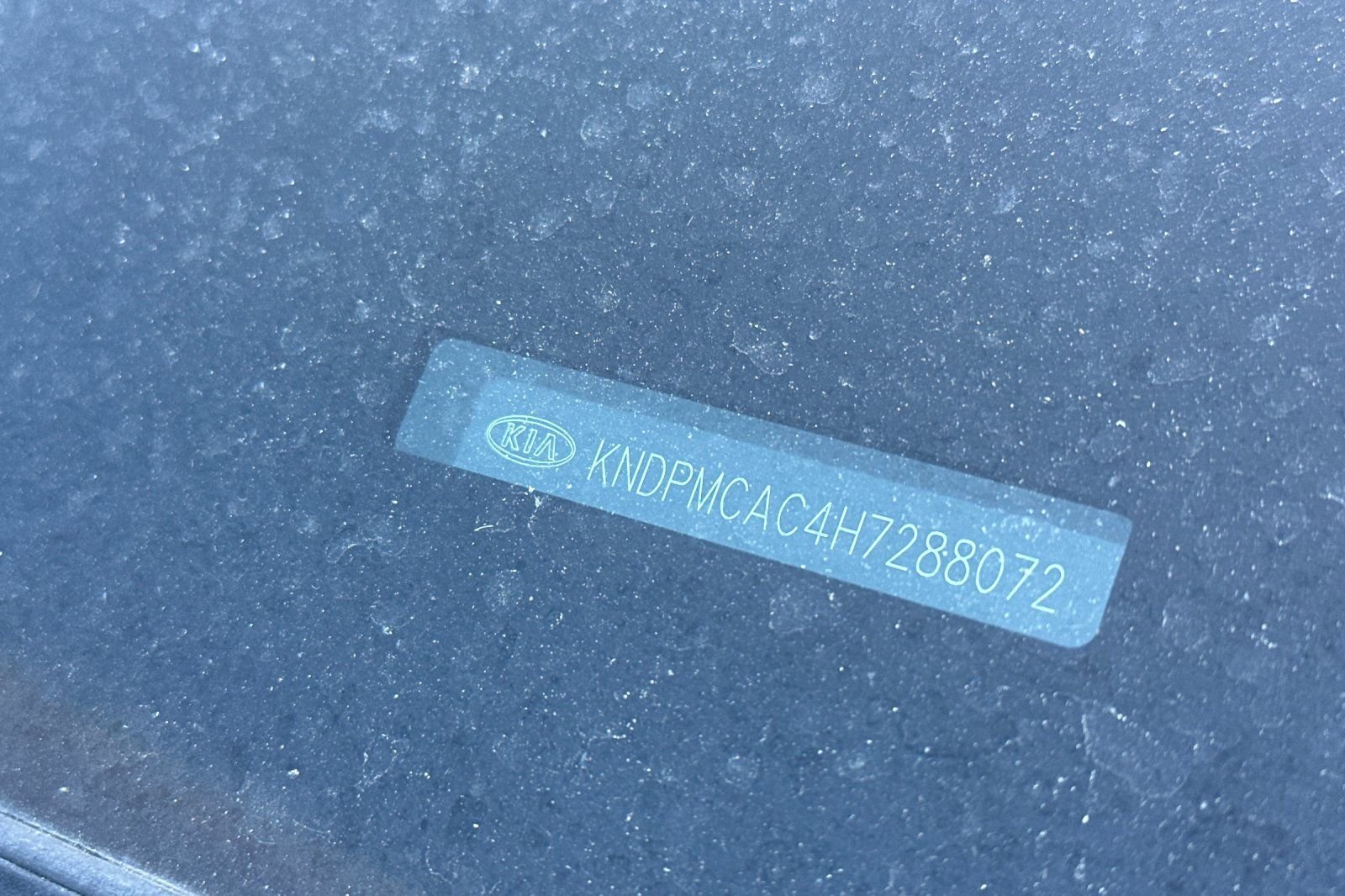 Used 2017 Silver Kia LX image 3