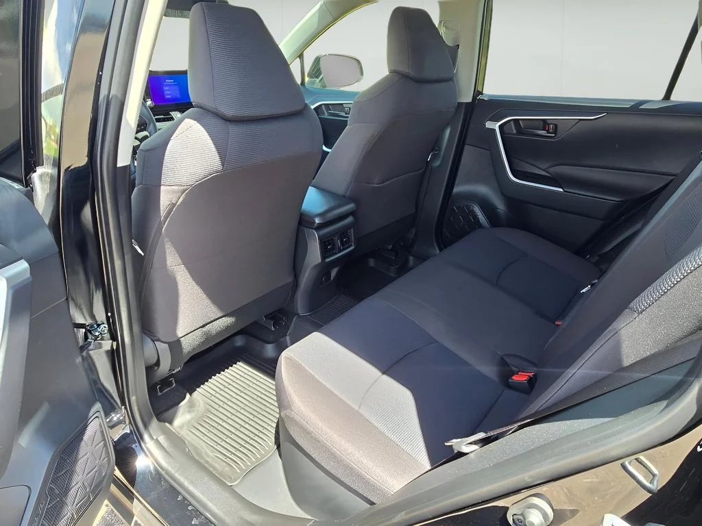 Used 2025 Midnight Black Metallic Toyota Hybrid LE image 25