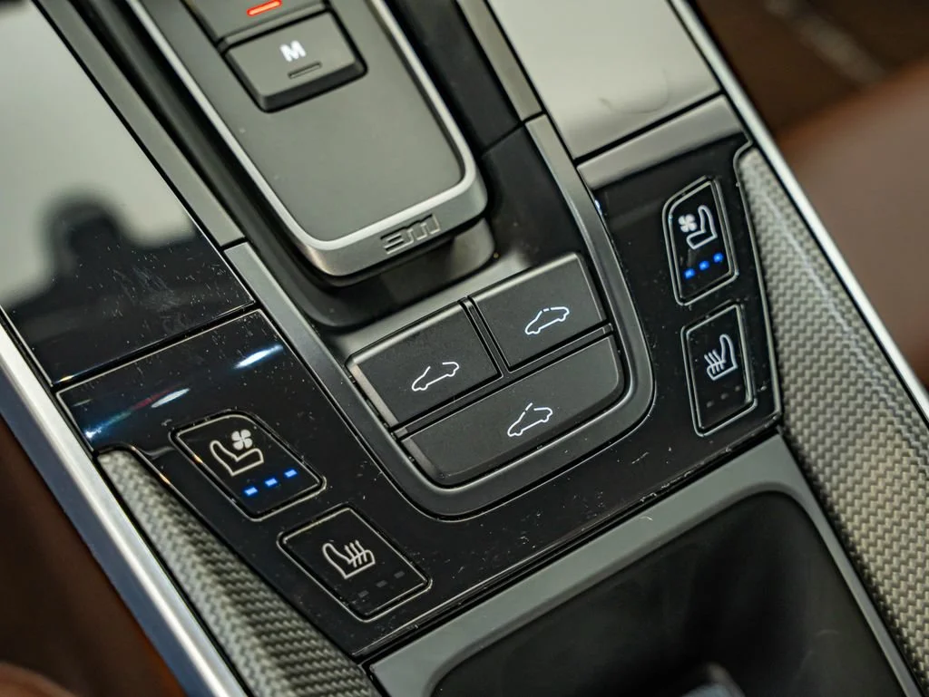 Certified Used 2021 Blue Porsche Turbo S image 47