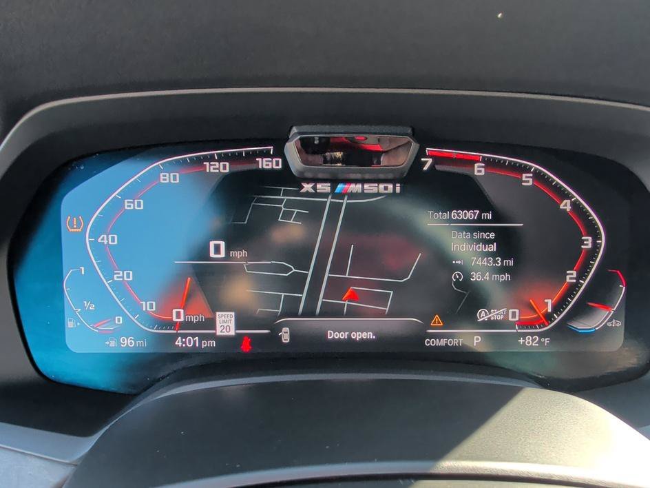 Used 2021 Arctic Gray Metallic BMW M50i image 21