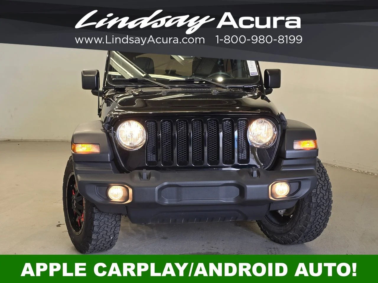 Used 2018 Black Clearcoat Jeep Unlimited Sport S image 2