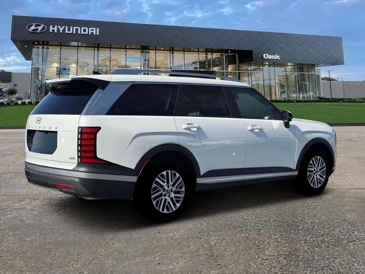 New 2026 Creamy White Pearl Hyundai SEL 7P image 8