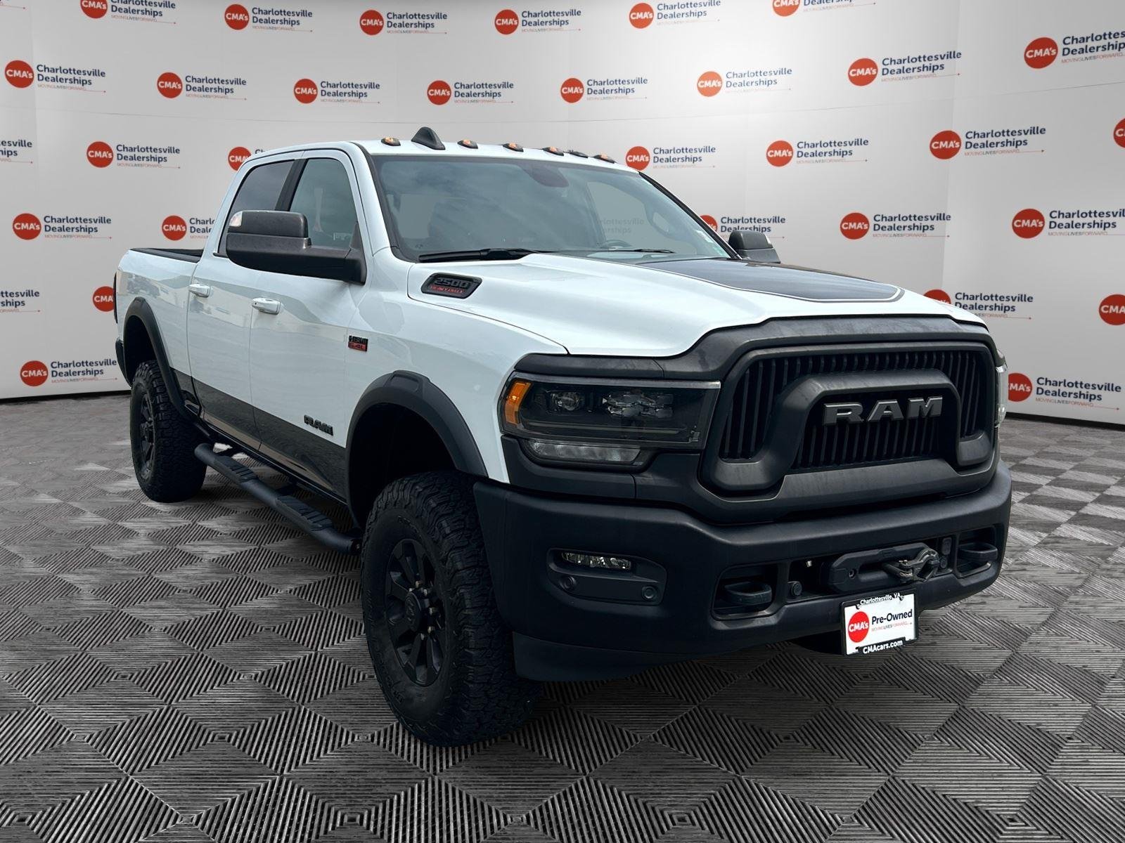 Used 2022 Bright White Clearcoat Ram Power Wagon image 7