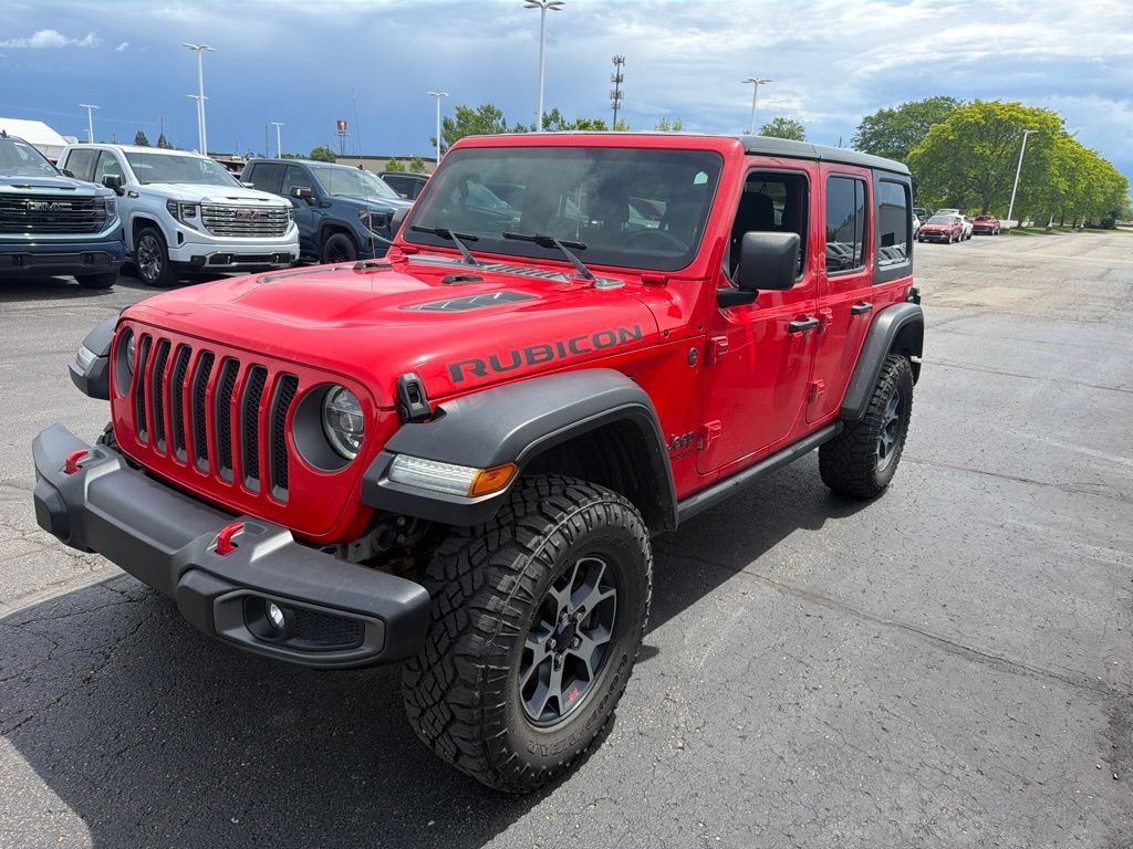 Used 2019 Red Jeep Rubicon 4x4 image 4