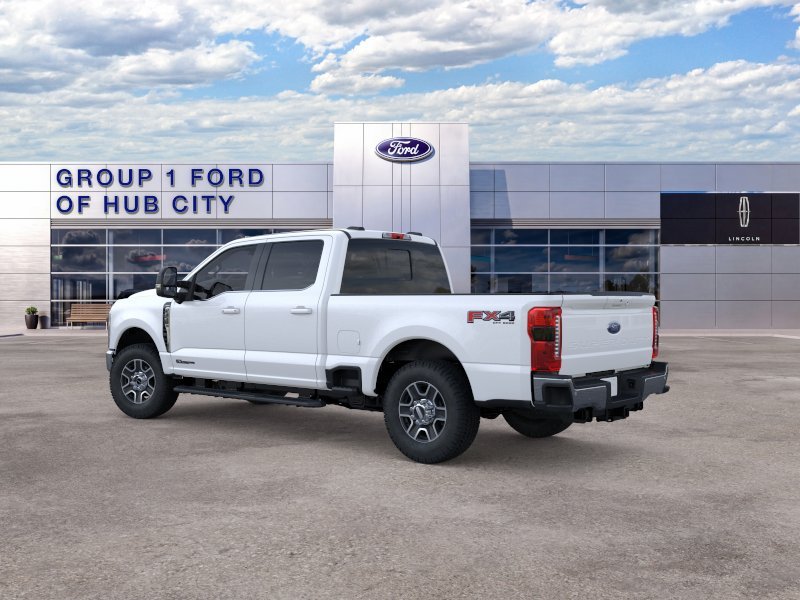New 2026 Star White Metallic Tri-Coat Ford F-350® Lariat® image 4