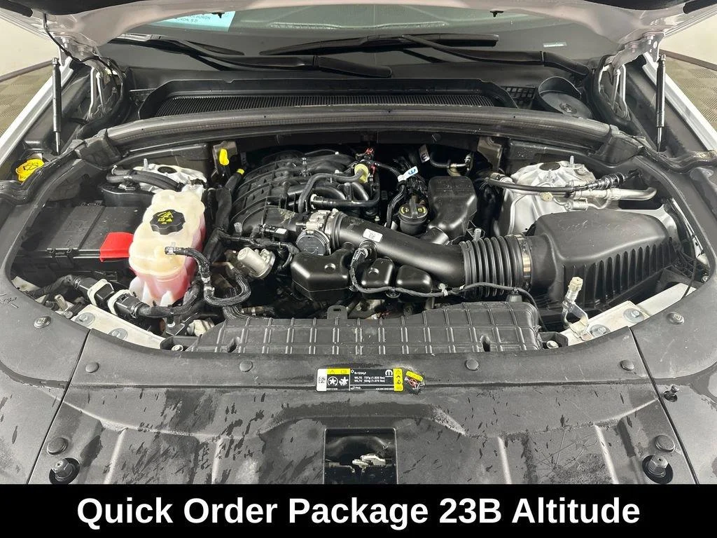 Used 2023 Bright White Clearcoat Jeep Altitude image 5