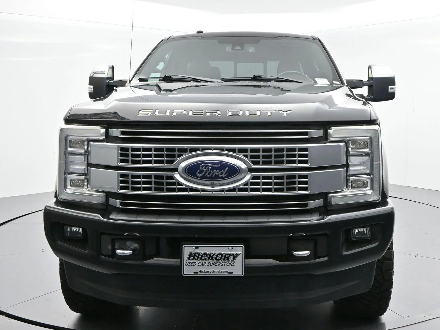 Used 2017 Shadow Black Ford Platinum image 2