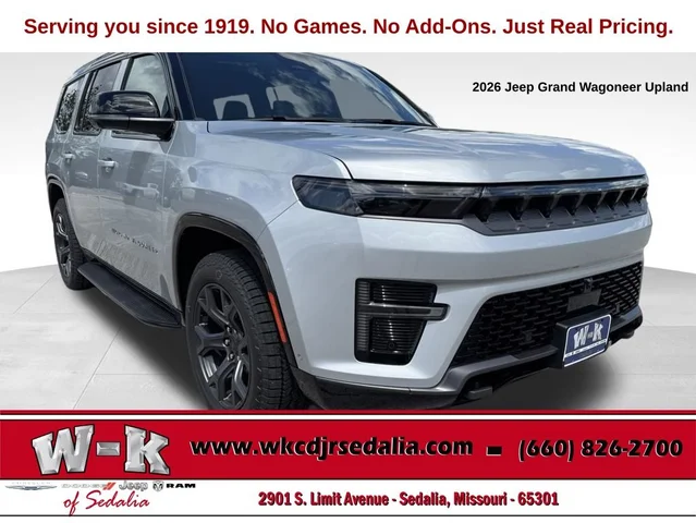 2026 Jeep Grand Wagoneer Upland