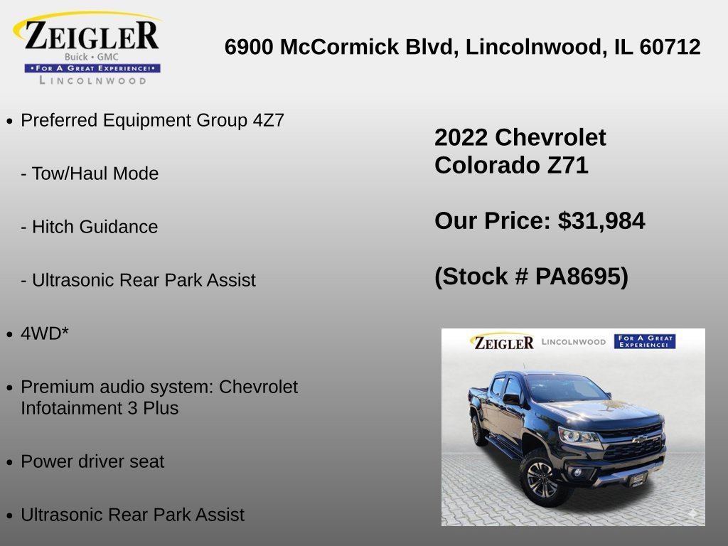 2022 Chevrolet Colorado Z71 - Photo 6