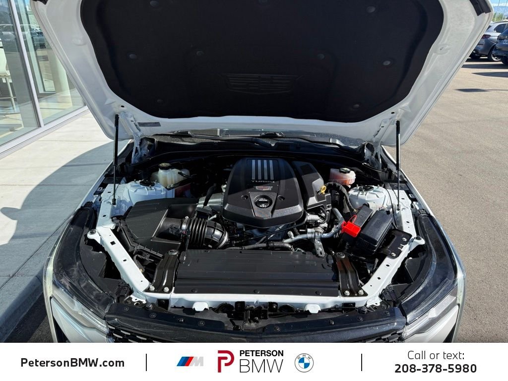 Used 2021 White Cadillac Premium Luxury image 32
