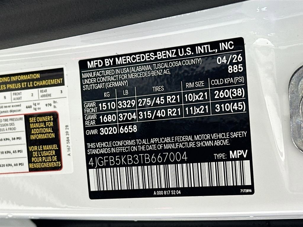 New 2026 MANUFAKTUR Moonlight White Metallic Mercedes-Benz GLE 450 image 68