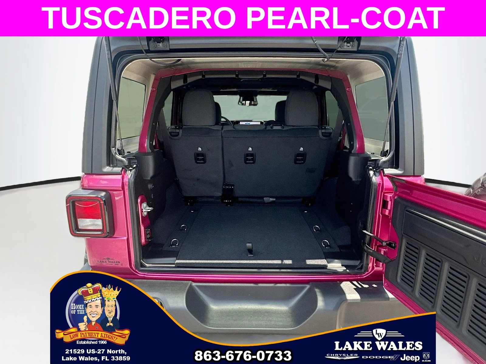 New 2026 Tuscadero Pearl-Coat Exterior Paint Jeep Sport S image 23