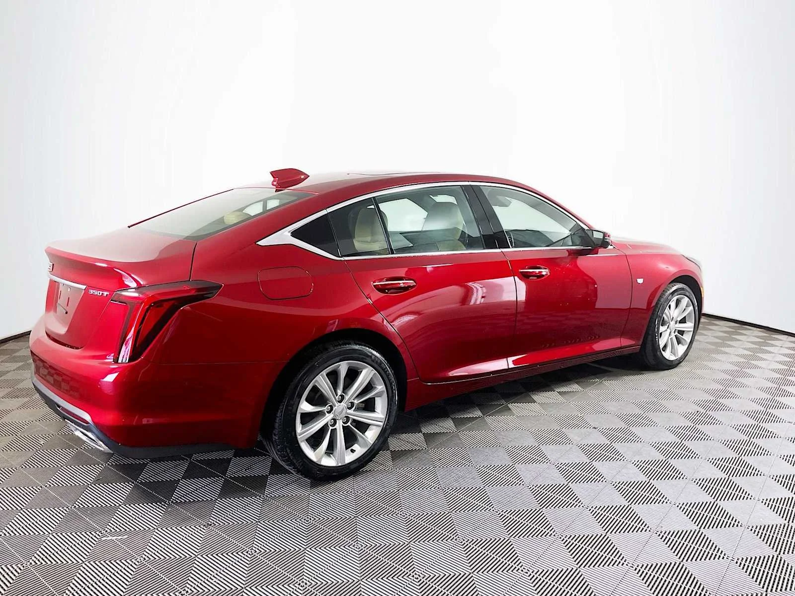 Used 2026 Radiant Red Tintcoat Cadillac Premium Luxury image 2