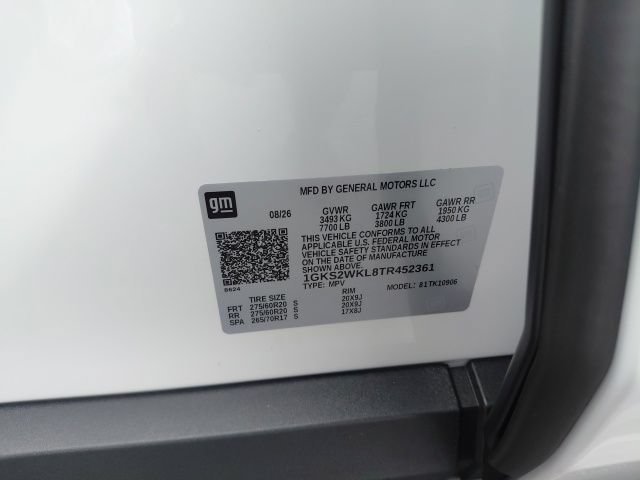 New 2026 Summit White GMC AT4 Ultimate image 35