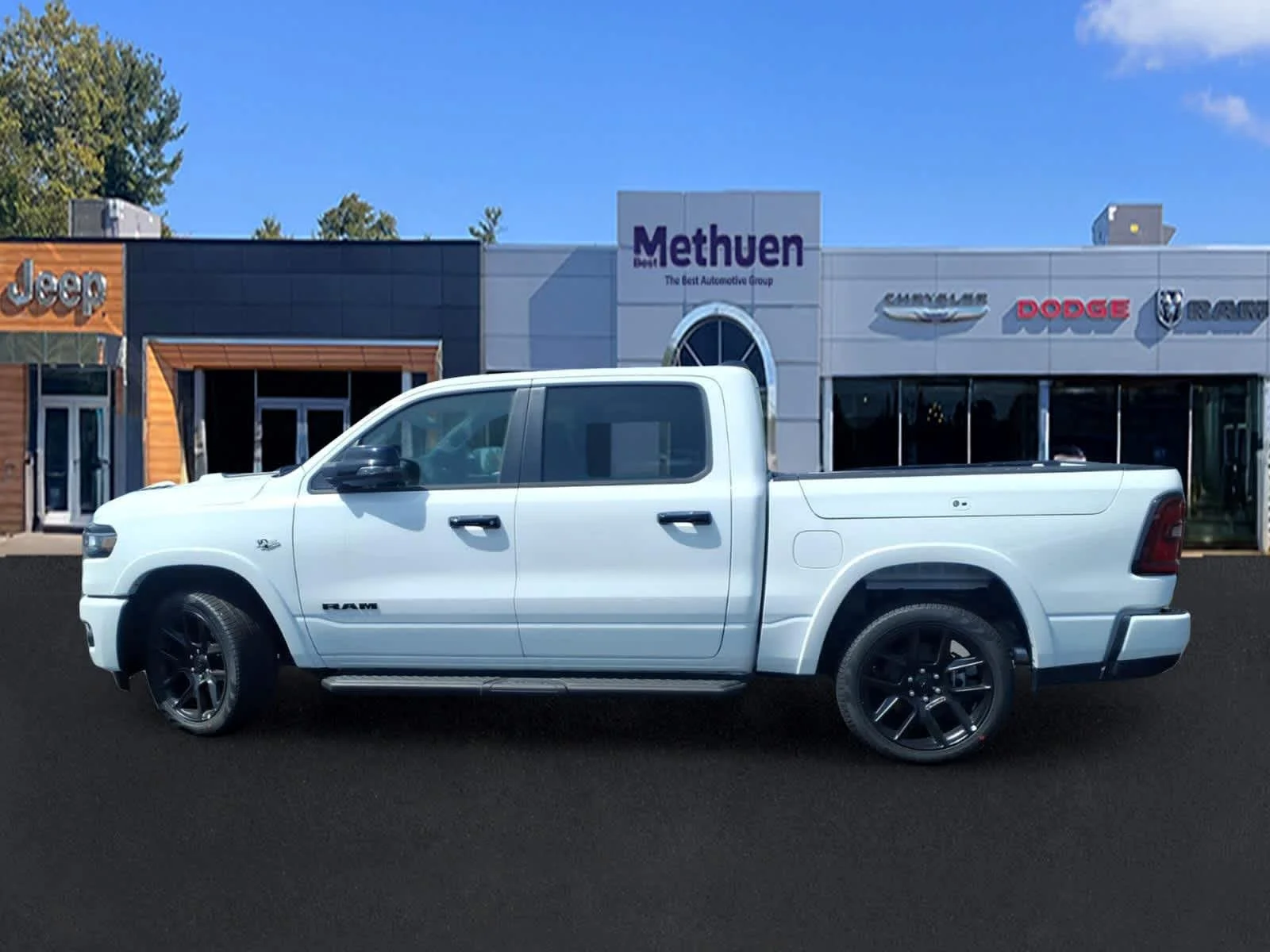 New 2026 Bright White Clearcoat Ram Laramie image 8