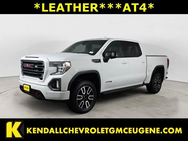 Used 2021 Summit White GMC AT4 image 1