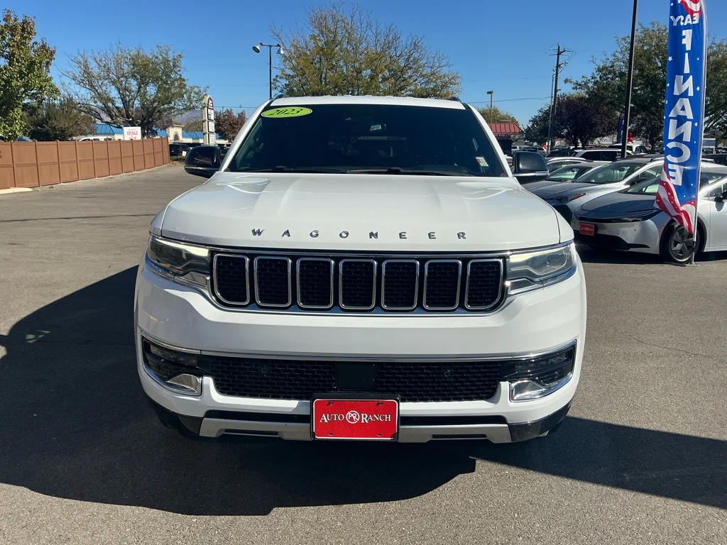 Used 2023 Bright White Clearcoat Jeep Series II image 2