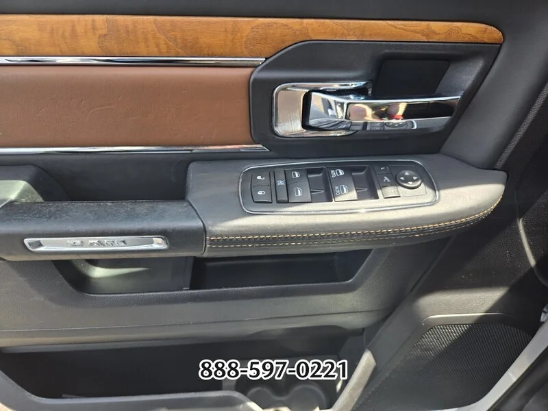 Used 2016 Bright White Clearcoat RAM LARAMIE LONGHORN image 31